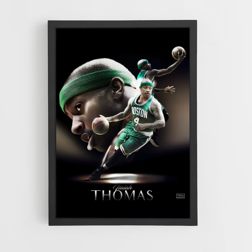 Poster L'Élan Vert – affiche Basketball (vue 2)